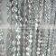 Shining crystal transparent iridescence bead string for wedding decoration