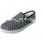 new fashion flat walking shoes, women's slip-on sneakers, weave upper casual shoes