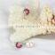 Wholesale fancy fashion white pearl earrings AAA 8-9mm drop pearl earring