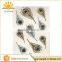 Custom Waterproof Fake Metallic Temporary Tattoo Arm Sleeve