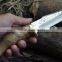 Doshower gift items wholesale in china of knifes survival knife of wooden roses