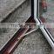 Modern Wooden Grain Color Office Aluminium Casement Windows