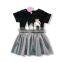 Baby Girl Lace Flower Princess Birthday Dress