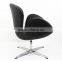 Gray Wool Swan Chair #ABL0001---Lounge Chair