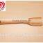 bend slotted bamboo kitchenware rice shovel with long handle