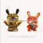 Colorful anime girl maker blank figure vinyl toy manufacturers