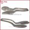 BT0207 2 in 1 Stainless Steel Pizza Cutter & Pizza Cutter Clip Pizza Cutter Tongs 2 in 1 Pizza Cutter & Cerver