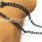 Wholesale Black Nickle Twist Link Brass Chain