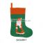 Hot sale christmas stocking for decoration