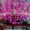 Miniature christmas tree light artificial plant and trees flower light christmas tree