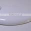Easy clean wc toilet seat lid with soft closing damper