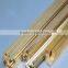 C28000 Cu62Zn38 hexagonal brass tube and brass bar