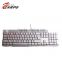 2015 hottest customized RGB color wired mechanical keyboard with Marquee led light