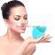 Sonic Facial Cleansing System Silicone Cleanser and Exfoliating Face Brush Massager