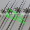 stainless steel skewers/BBQ skewers/charcoal BBQ skewers with gear