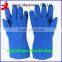 Ultra-low temperature resistance cryo protective liquid nitrogen gloves