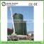 large steel bins and silo for pig farm