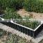 vertical spread metal raised garden bed