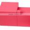 Preschool kid toy wooden Montessori Pink Tower set made in china