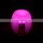 made in China bar stool Colorful plastic rechargeable led kitchen bar chair