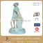 10 Inch Home Decoration Resin Sitting Lady Figurine Sculpture