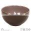 13.5cm colorful glazed stoneware bowl for your family top sale with dots euro friendly
