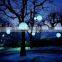 Led table lamp/led egg glowing lighting for Christmas tree ball