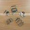 Stampling steel Tab and moveable bar web strap buckles