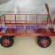 Steel Mesh Garden Wagon Cart