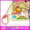 2016 new design kids wooden maze game,popular baby wooden maze game,wholesale children wooden maze game W11H012