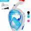 Factory Supply silicone foldable full face diving mask