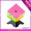 New products square plastic cube puzzle with different style