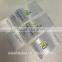 china brand logo washable mark center-fold care satin printed clothing label