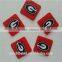 China factory fashion embosssed rubber patch