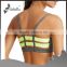 Sports bras melange fabric for women with elastic for back