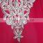 PINK EMBROIDERED Georgette CAFTAN Kaftan Tunic Poncho Zip Cover up