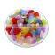 Wholesale Mixed Color Acrylic Petal Beads Custom Frozen Acrylic Petal Shaped Beads Diy Jewelry Accessories