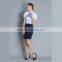 Shop Short Sleeve Blouse Airline Stewardess Uniforms Shirt and Dress