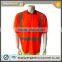 Hi Viz orange polyester birdeye protective safety low price generic tape security polo shirt