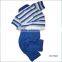 2015 wholesale summer design knit stripe printing designs boys pajamas suits