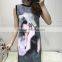 2017 Summer Women Clothes plus exaggeration printed woman dress
