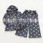 New style polka dots cotton wholesale girls clothing sets