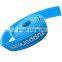 Blue jacquard nylon webbing belt