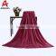 100 polyester warm stripe yarn dyed flannel fleece blanket