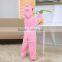 Pink Girls Top Quality Kids Onesie Flannel Fleece Sleepwear