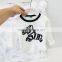 B22144A 2017 Fall Korea Infant baby pullovers shirt Cute cartoon long sleeved cotton blouse