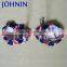OEM 15 Years Professional Spandex Polyester 30X32cm Custom Rearview Mirror Cover Car Mirror Cover Flag