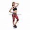 Women Sublimation Capri Plus Szie Leggings Low Waist Pocket Decoration Bulk Printed Leggings