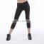 Women running capri leggings compression wear