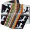 New design fashion jacquard knitting pattern scarf